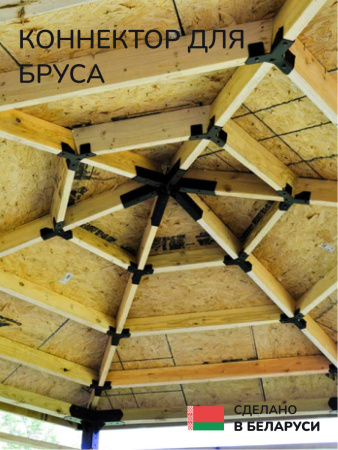 Коннектор для бруса, опора для бруса SCANDINAF SIMPSON 100х100